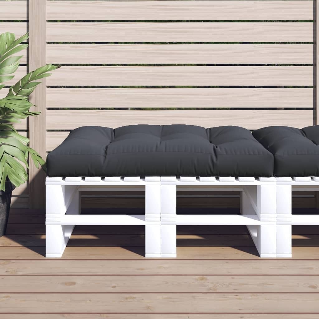 vidaXL Pallet Cushion Anthracite 47.2″x31.5″x4.7″ Fabric