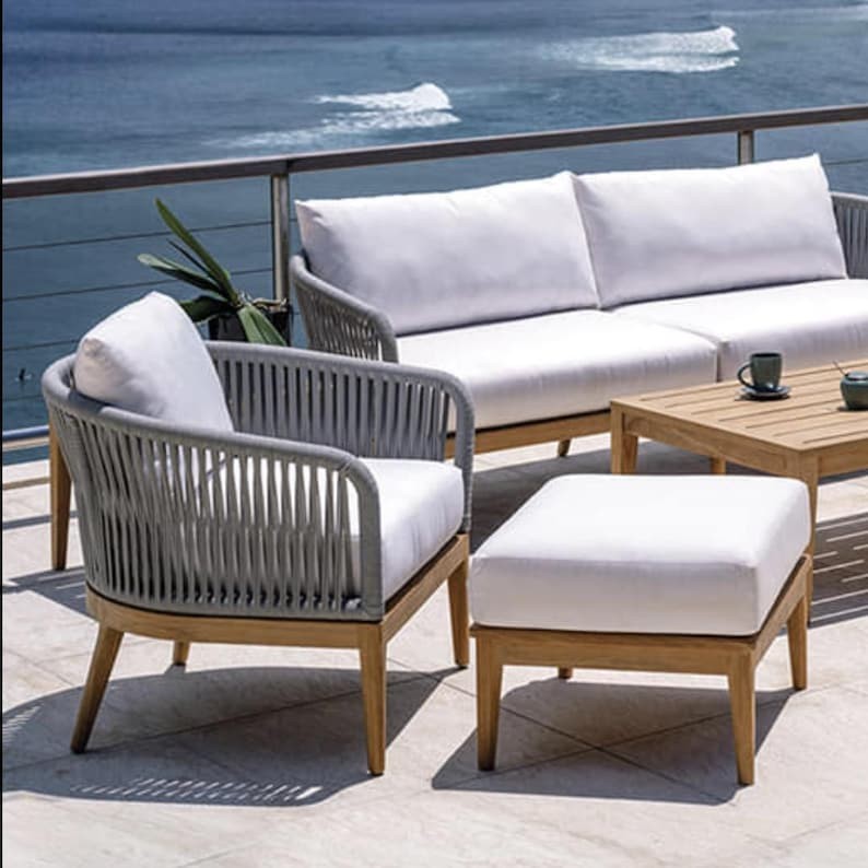 Custom Outdoor Sofa Cushion: Water Resistant Bench Cushion, 50+ Colors