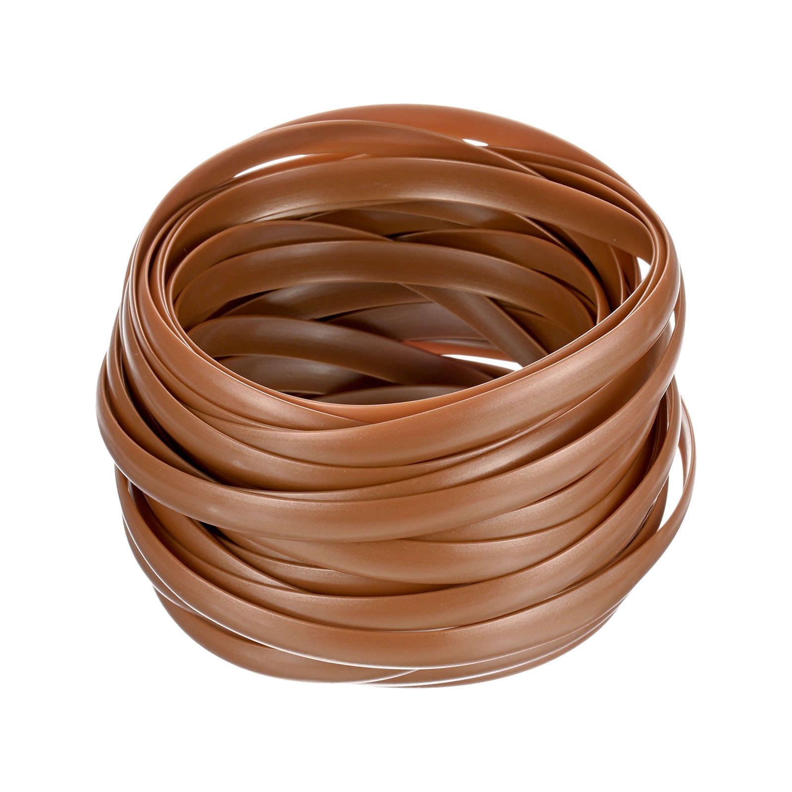 1-Pack Wicker Repair Kit, 8mm x 33ft/10m Plastic Flat Rattan [Light Brown]