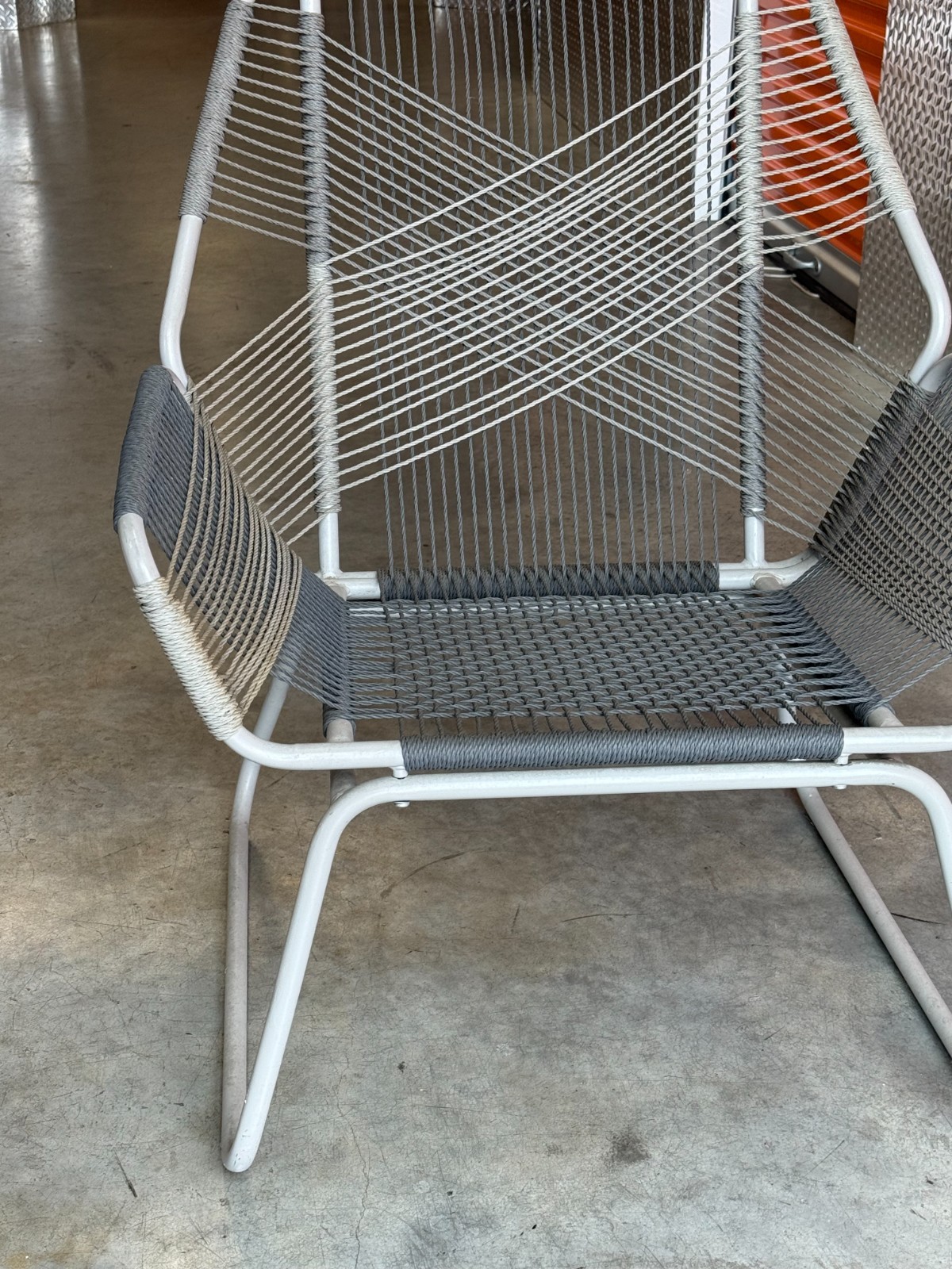 Project 62 Carag 3-Piece Rope Patio Set. Gray. Pre-owned/excellent condition