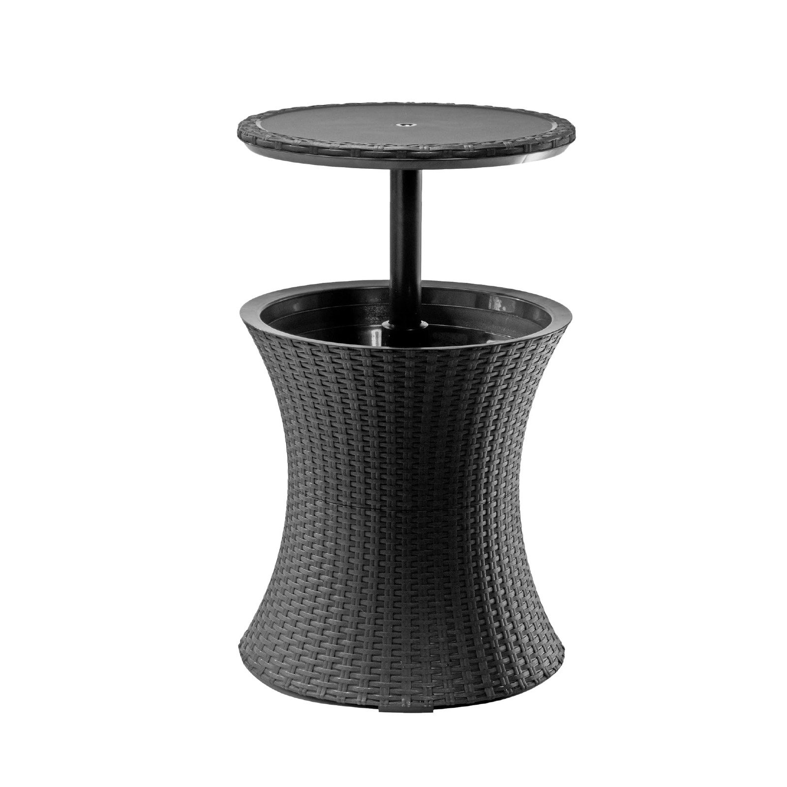 Keter Pacific Cool Bar Outdoor Patio Furniture and Hot Graphite, Dark Grey