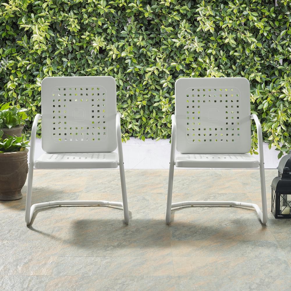 Bates 2Pc Retro Outdoor Chair Set – 2 Armchairs