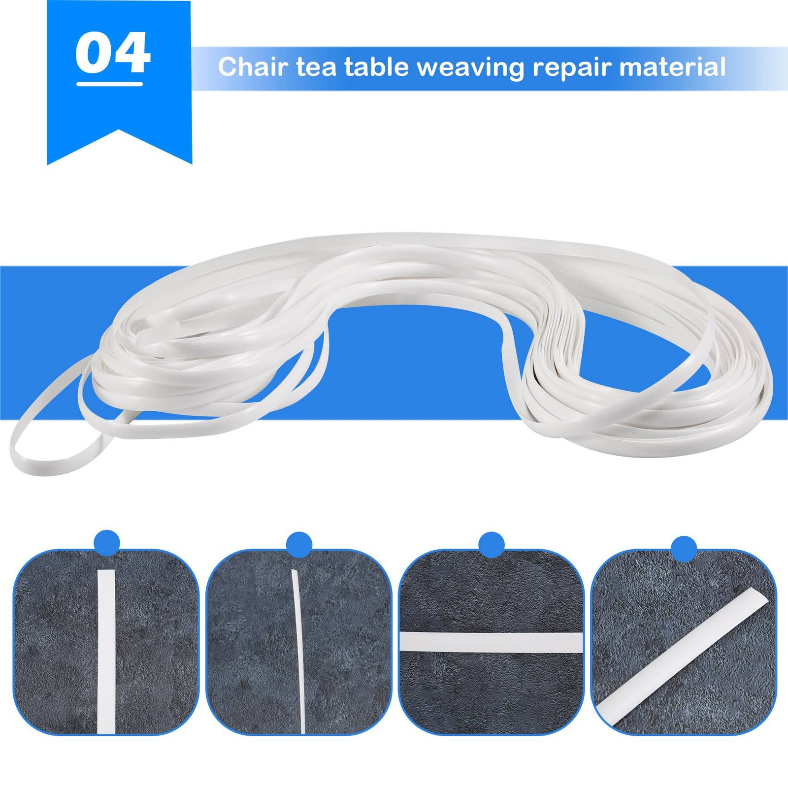 Wicker Repair Supplies Synthetic Rattan Material, Patio Furniture Repair5004
