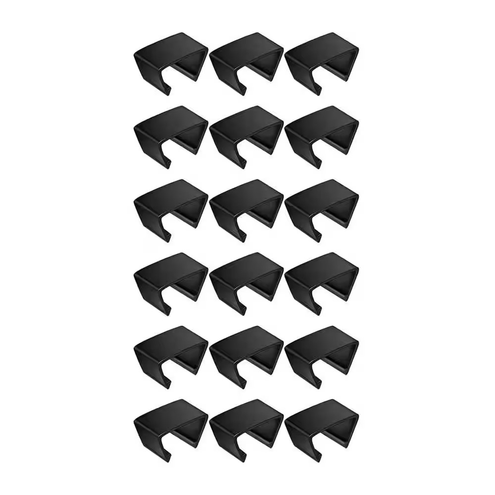 20-Piece Patio Furniture Clips for Rattan Wicker Sofa Chairs, 2.4 D X 1.4 W X 1.