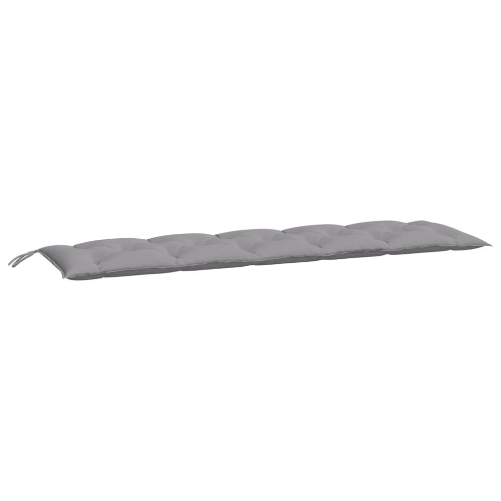 Garden Bench Cushion Gray 70.9″x19.7″x2.8″ Oxford Fabric