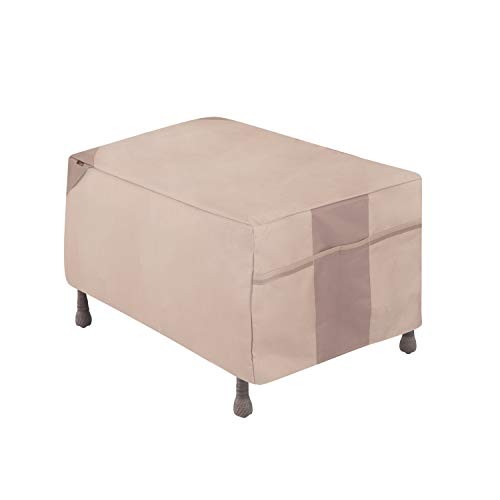 2904 Monterey Patio Ottoman/Side Table Outdoor Furniture Cover (32 L x 22 D x