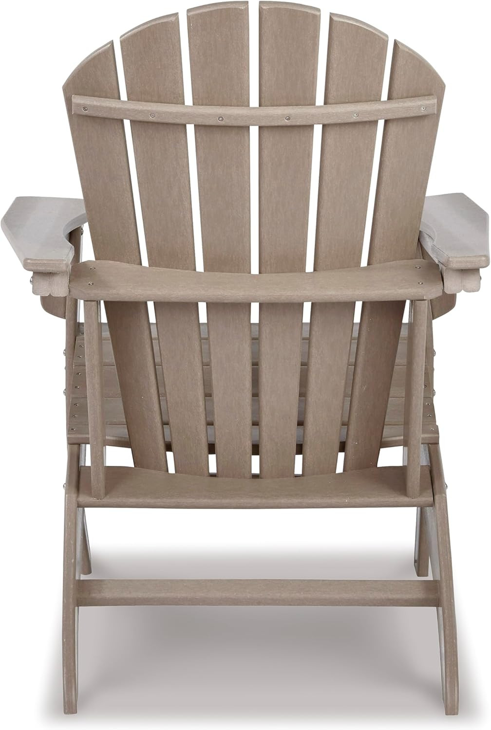 Light Brown HDPE Adirondack Chair by Signature Design by Ashley
