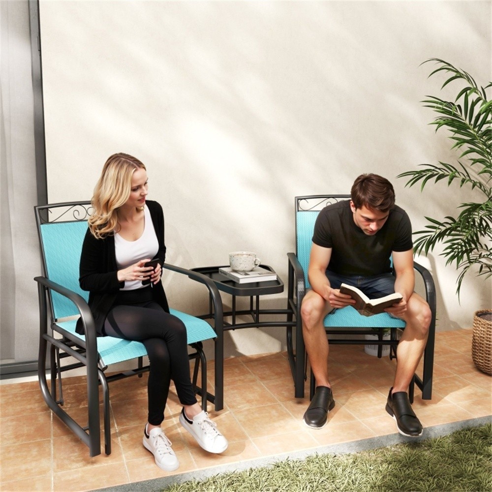 ❄️FREE SHIPPING!❄️2 Outdoor Chairs +Small Table 4 Patio, Porch, Pool, Lawn, etc!