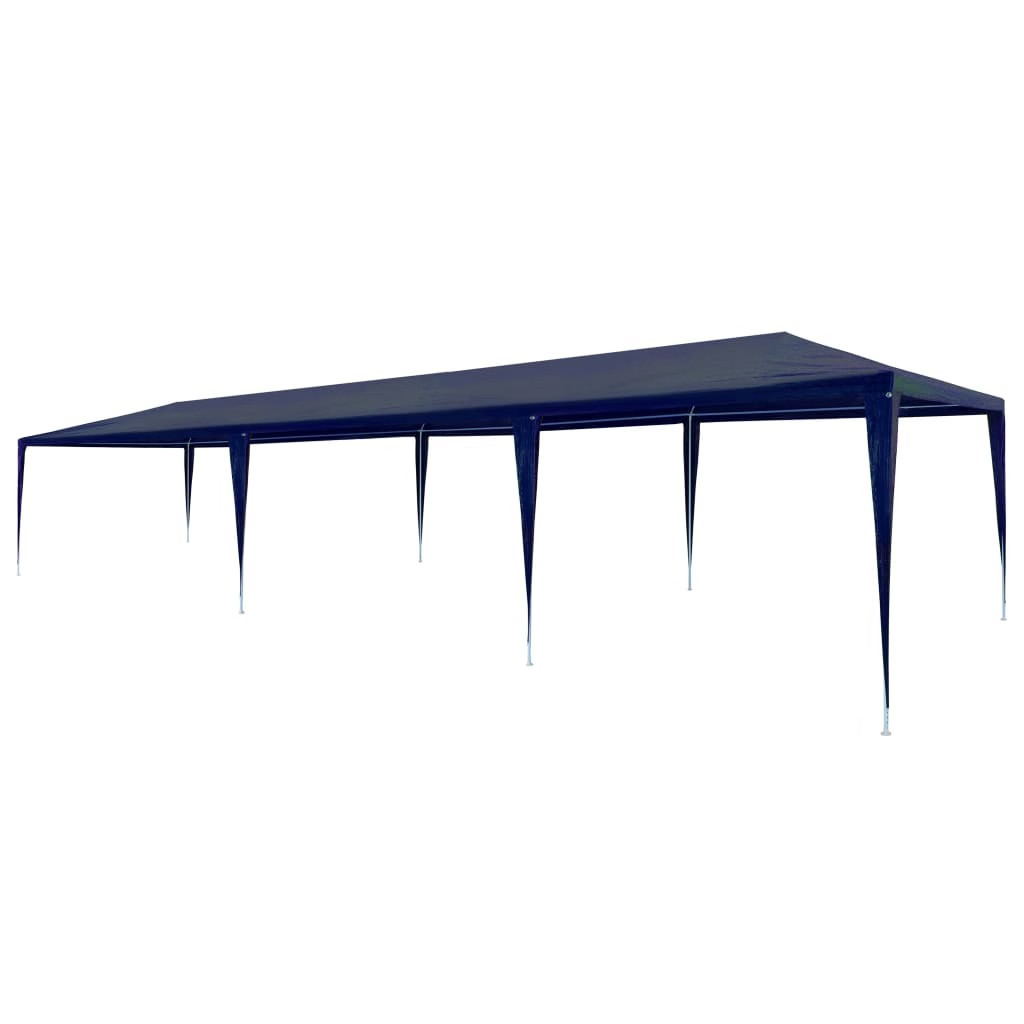 Party Tent 9.8’x29.5’PE Blue