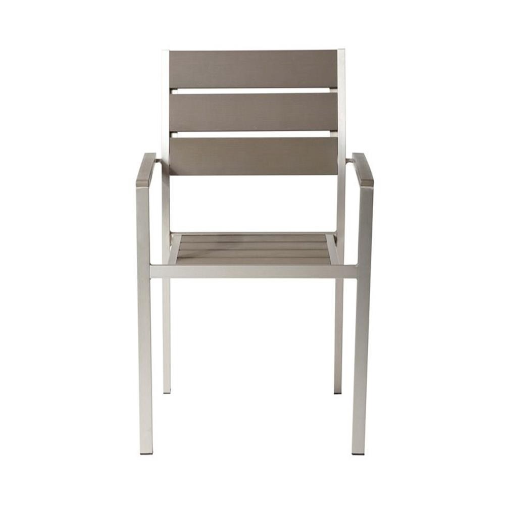 Pangea Home Royal 13-piece Modern Aluminum Patio Sofa Set in Gray
