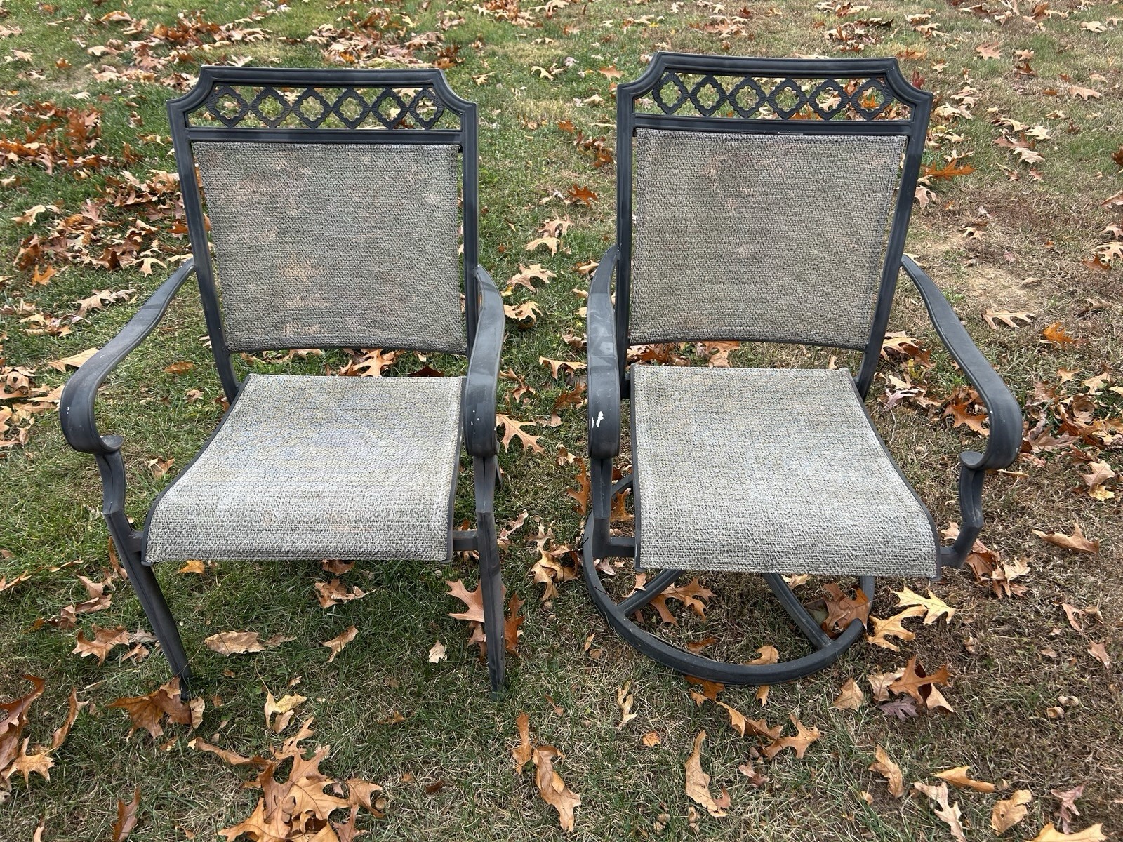 Aluminum Patio Set Table And 6 Chairs *