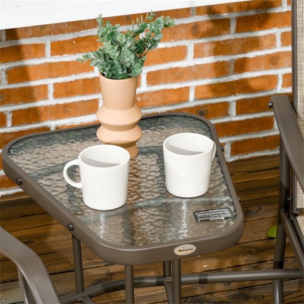 ❄️FREE SHIPPING!❄️2 Outdoor Chairs +Small Table 4 Patio, Porch, Pool, Lawn, etc!