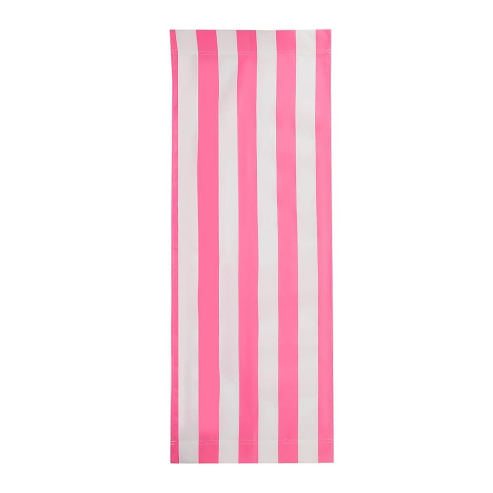 Compact Replacement Fabric for Beach Lounger 120×45 cm Easy to Roll Pink White
