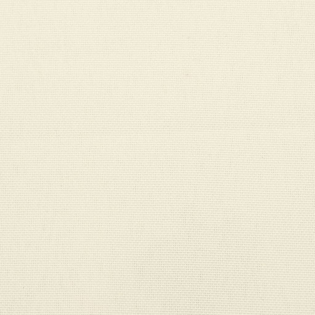 Garden Bench Cushion Cream White 70.9″x19.7″x2.8″ Oxford Fabric