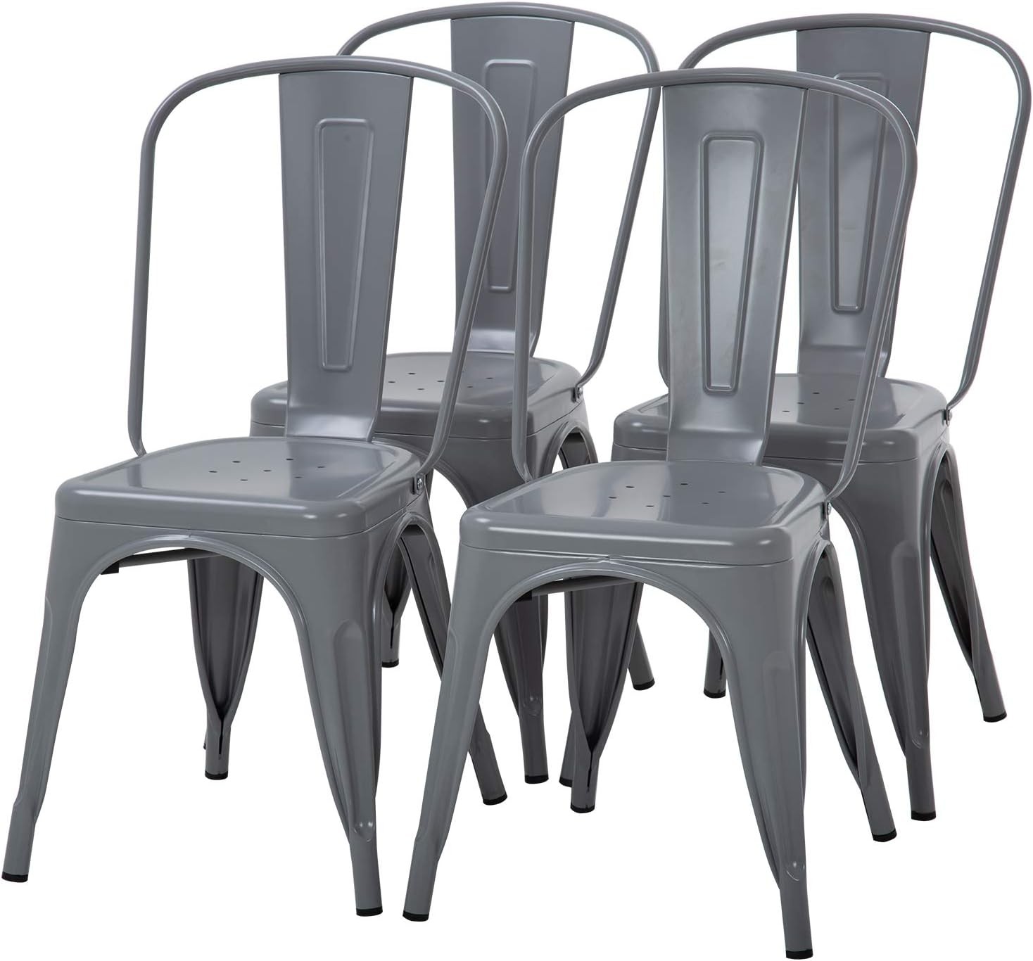 FDW Dining Chairs Set of 4 Indoor Outdoor Chairs Patio Chairs Furniture Kitchen
