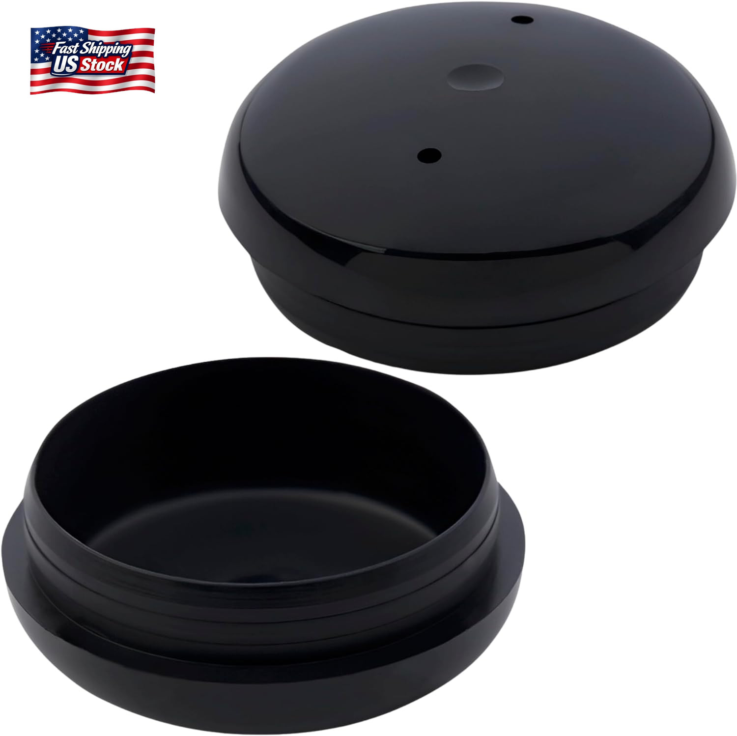 Project Patio 1-1/2″ Wrought Iron Patio Furniture Feet Caps – round Plastic Outd